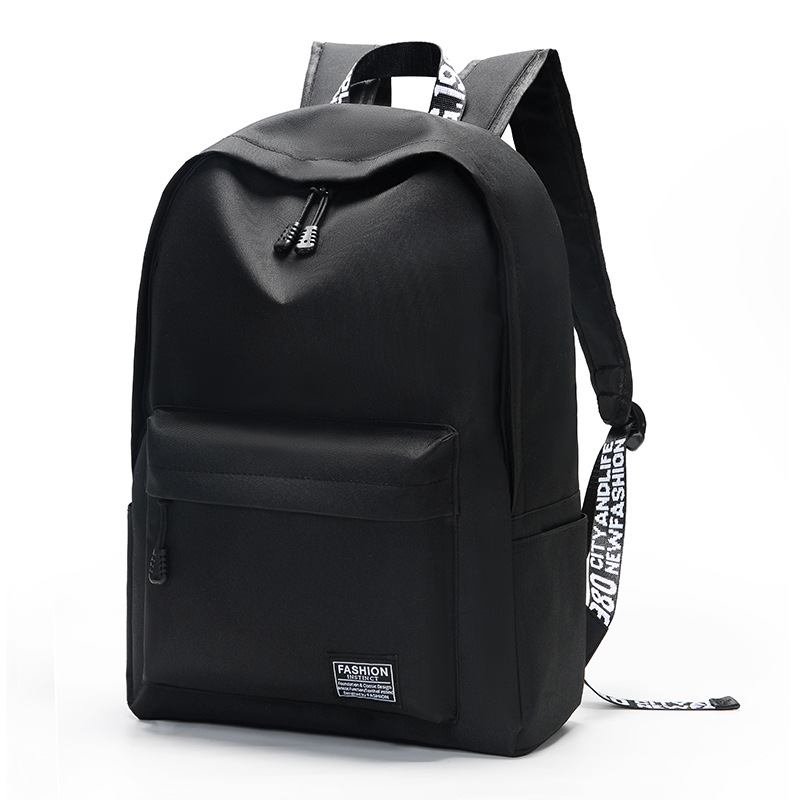 Picture of 2025 new Korean version of the backpack men's casual simple solid color sports backpack computer bag student bag wholesale