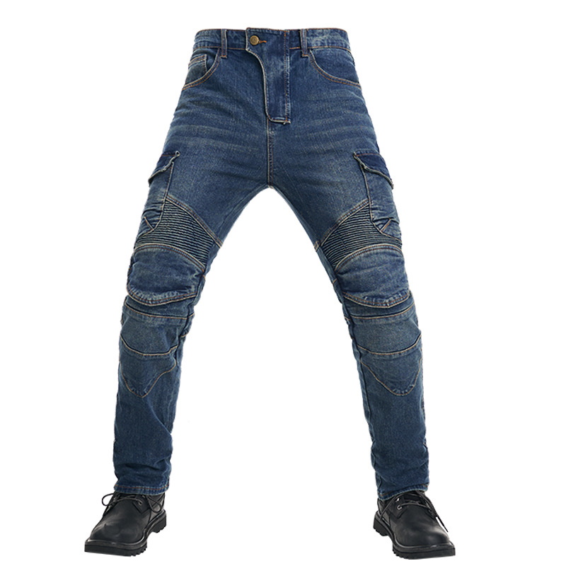 Picture of Factory Direct Sales Motorcycle Pants, Riding Jeans, Anti-Fall Motorcycle Rider Pants, Equipment Racing Pants for All Seasons