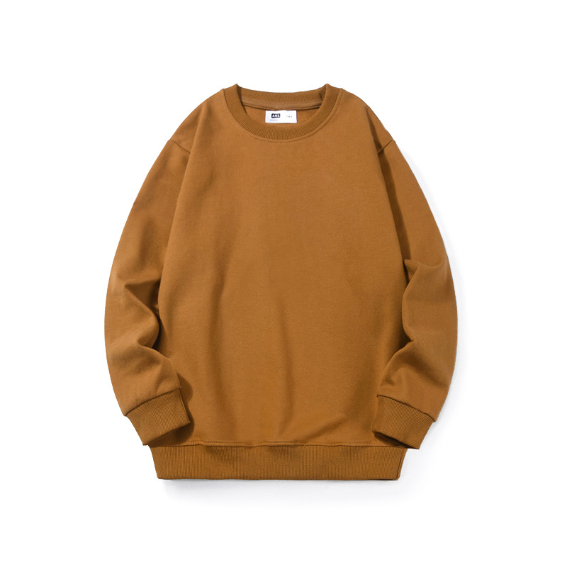 Picture of Children's Clothing Spring and Autum Korean Style New Boys' Long-Sleeved Sweatshirts Medium and Large Kidsren's Terry Pure Color Bottoming Shirts Kidsren's Sweatshirts