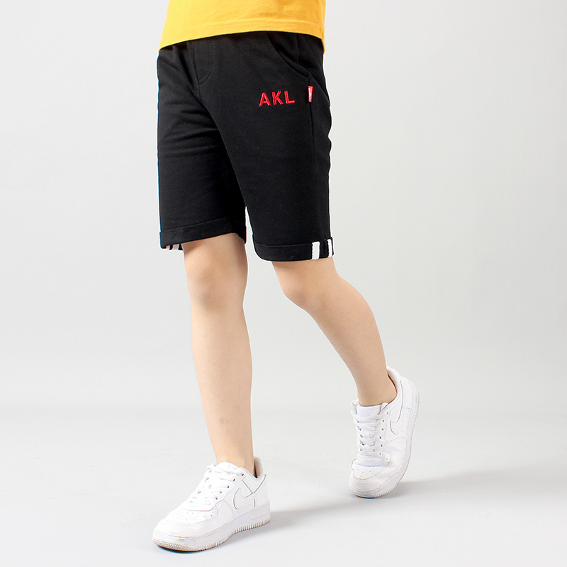 Picture of Boys summer Korean version of the new shorts children's clothing wholesale big children's cotton casual fashion children's pants
