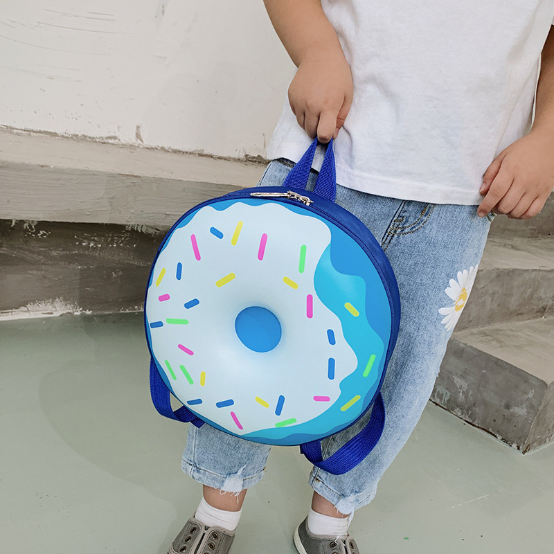 Picture of Cartoon Cute Kidsren's Backpack 2024 New 3-6 Year Old Male and Female Baby Hard Shell Backpack Kindergarten School Bag Trendy