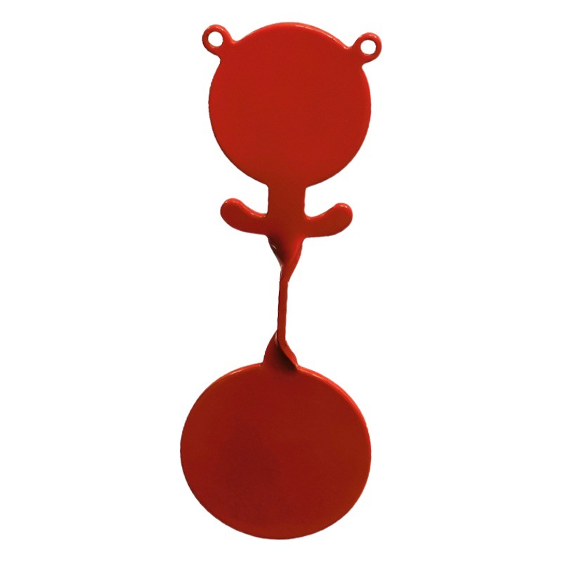 Bear target slingshot training target portable tree target metal shooting target training target chicken shooting Animal target