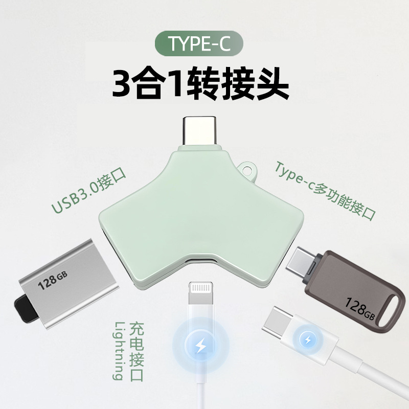 Picture of 3.1Typec High-Speed Otg Adapter Mobile Phone External U Disk Converter 10g High-Speed USB C Adapter Wholesale