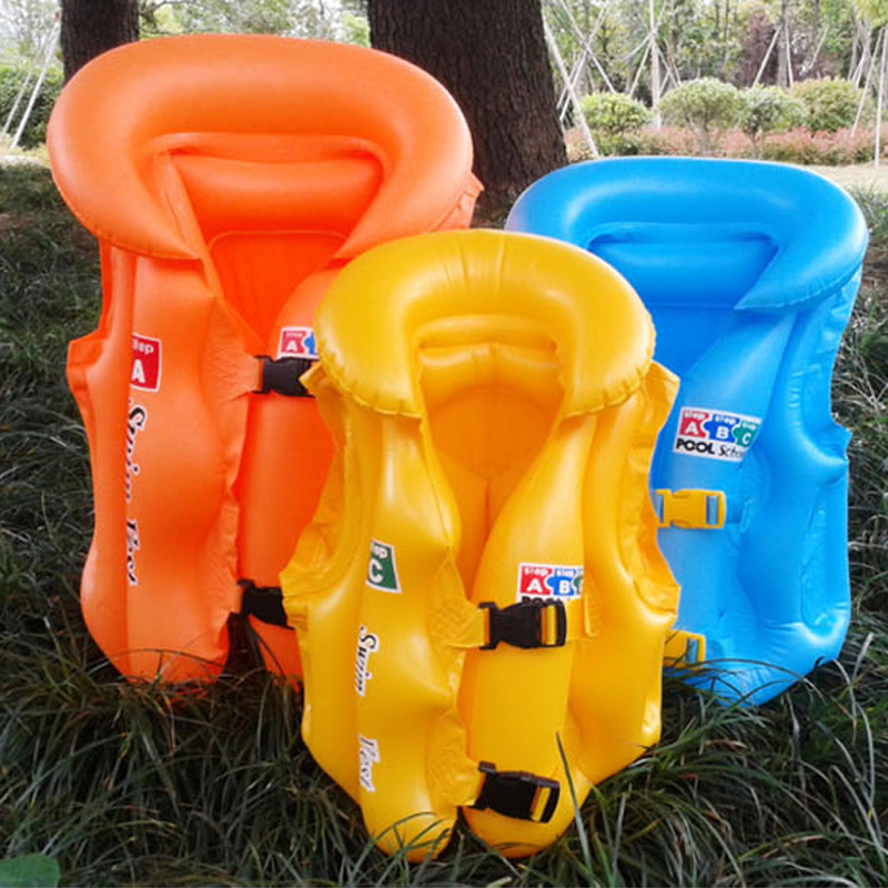Picture of Children's life jacket inflatable swimming life jacket men's and women's thickened life vest drifting safety vest wholesale