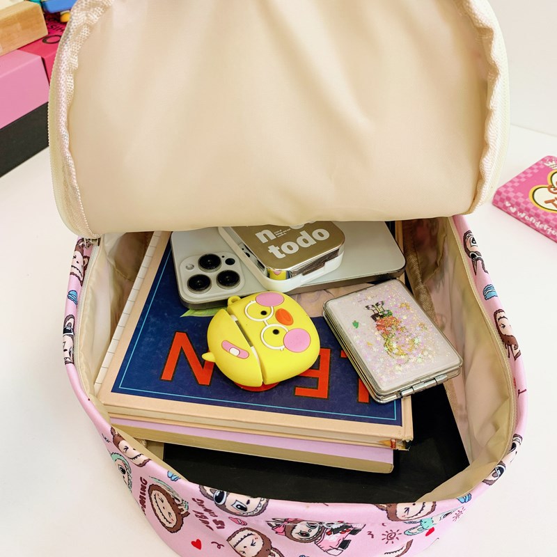 Picture of Children's Schoolbag New Cartoon Cute 3-5 Year Old Doll Backpack Kindergarten Baby Accessories Small Backpack Cross-Border