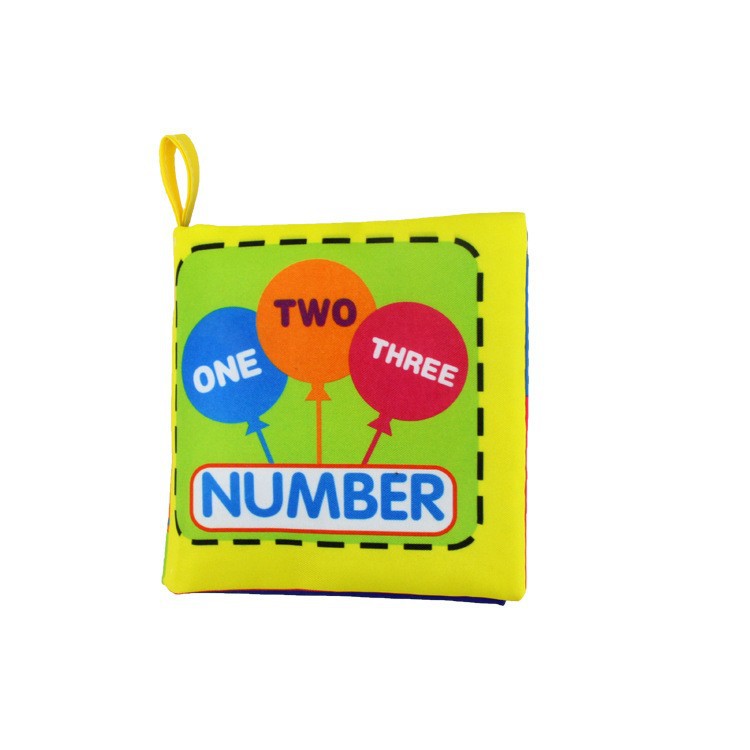 Picture of 34 cross-border newborn early education Enlightenment baby baby cloth book ringing paper BB whistle tear not to rot three-dimensional cloth book