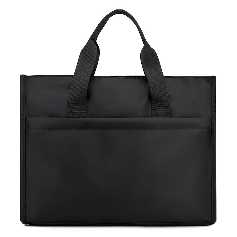 Picture of Lightweight Water-repellent Nylon Cloth Bag Simple All-match Commuter Bag New Men's Hand Bag Business Casual Handbag