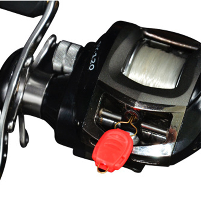 Picture of Factory fishing gear wholesale ABS clip wire drum wheel drip wheel clip wire stopper fishing accessories