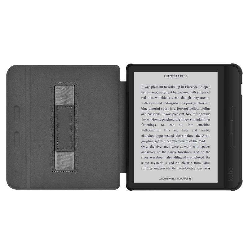 Picture of Suitable for 2024Kobo Libra Color Handheld Cloth Pattern Tpu Protective Case Kobo 7inch E-Book Protective Case