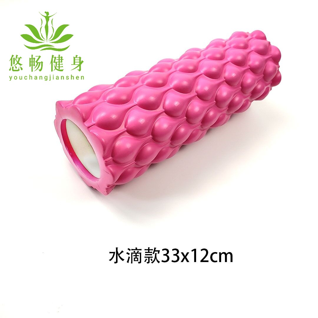 Picture of Eva Hollow Yoga Column 33cm Stereo Dot Mace Muscle Fitness Massage Stick 3D High Hardness Foam Shaft