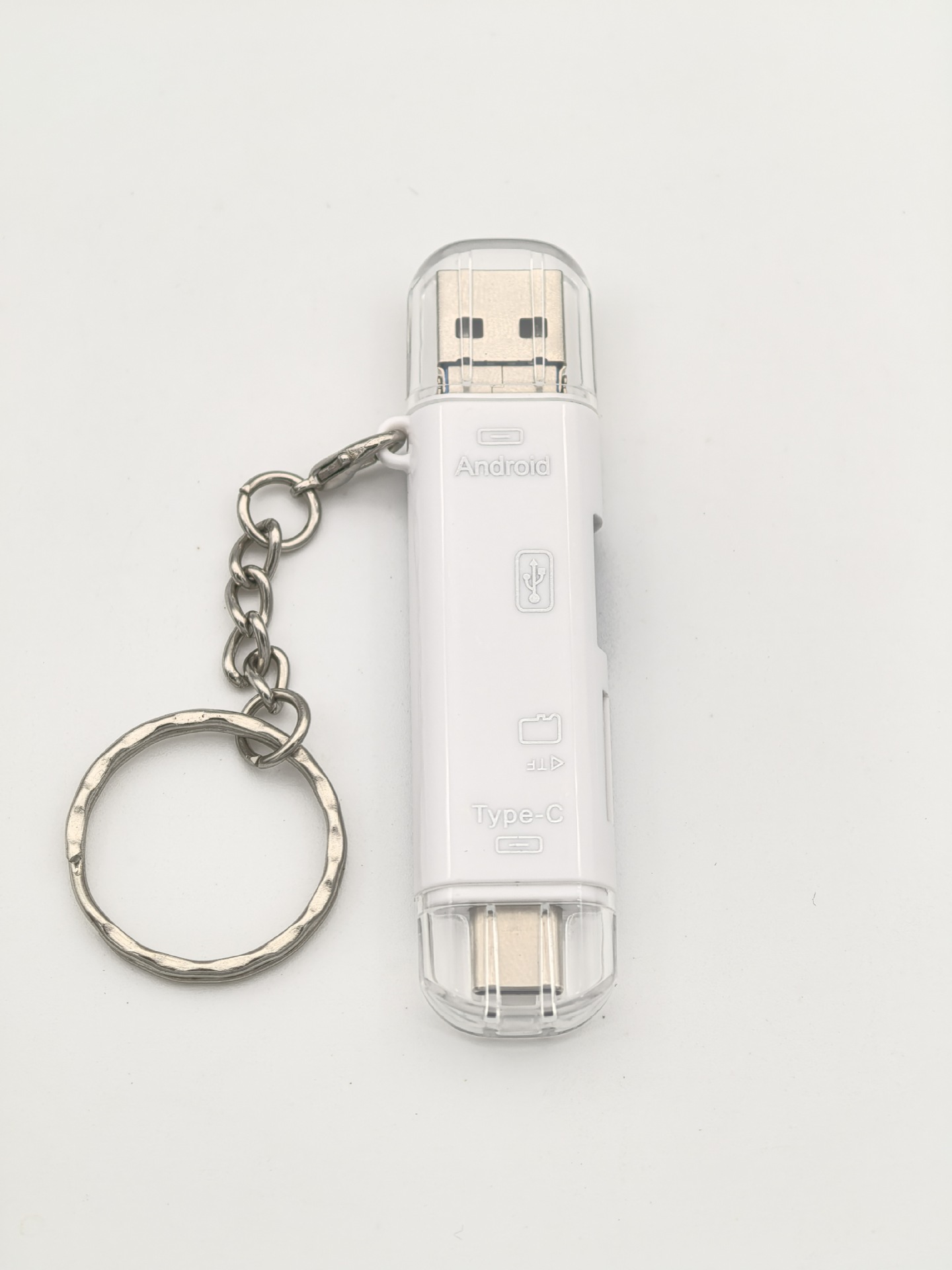 Picture of Five-in-one OTG card reader Type-c micro USB interface for TF card U disk mobile phone computer notebook