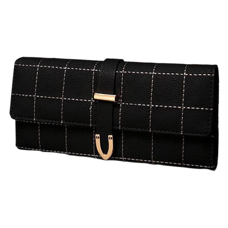 Popular Bag2025 Wallet Women's Long Japanese and Korean Embroider Retro Frosted Cover Type 70% off Large Wallet Coin Purse