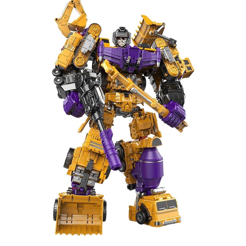 Jinjiang deformation toy 626 Hercules engineering vehicle six-in-one car robot super-large combination model boy