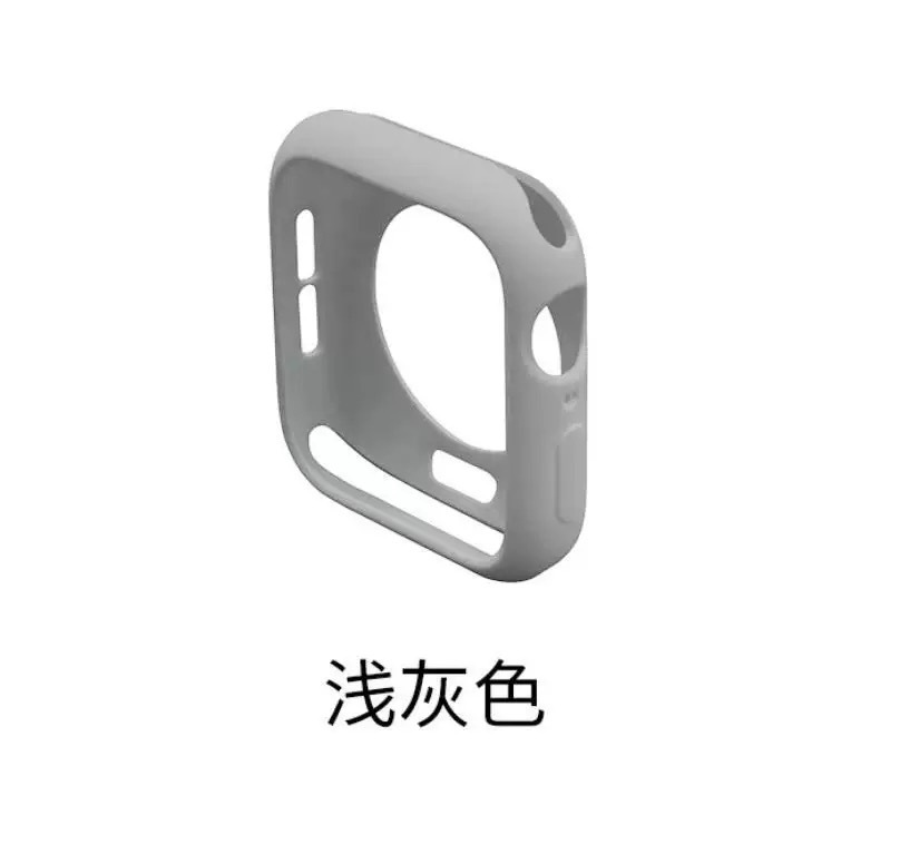 Picture of Half Pack Tpu Watch Case Suitable for Apple Iwatchs10 Watch Protective Case S9 Soft Shell Candy Color S8 Protective Case