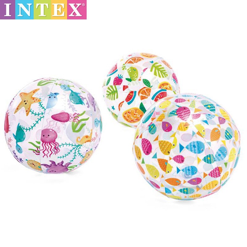 Original INTEX59040 popular beach ball beach ball inflatable handball inflatable diameter 33cm