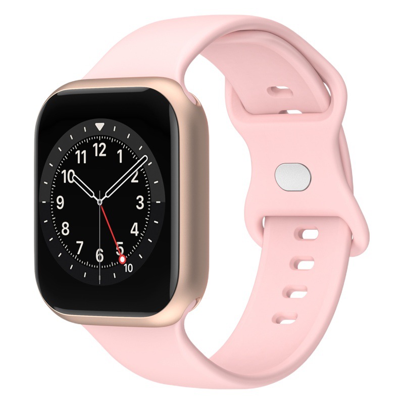 strap Watch 8 generation/Ultra/SE solid color silicone buckle iwatch strap