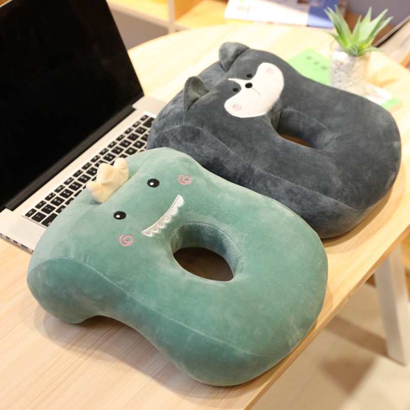 Picture of New breathable nap pillow small doll cute expression plush toy puppet pillow gift spot wholesale