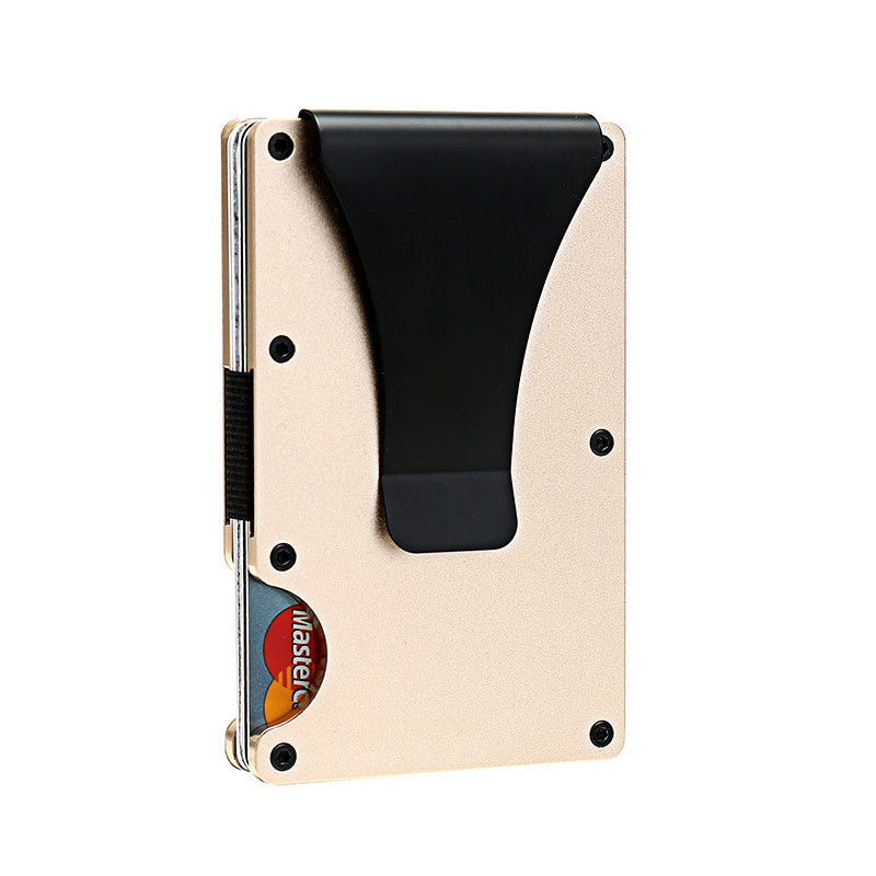 Picture of Carbon Fiber Card Holder Anti-Degaussing Men's Multi-Functional Wallet Card Holder Card Box Anti-Theft Rfid Credit Card Holder