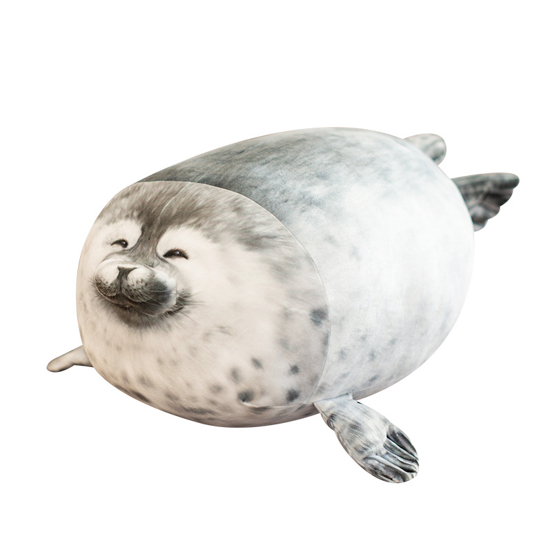 Picture of Japan Osaka Simulation Seal Doll Pillow Aquarium Popular Soft Pillow Aquarium Plush Toy