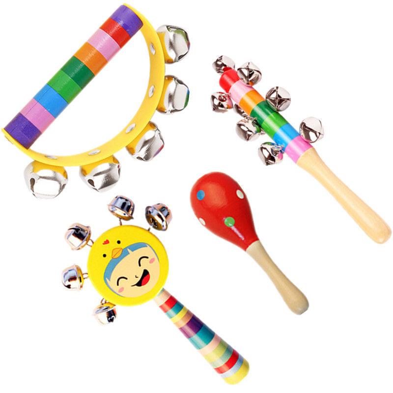 Picture of Newborn Baby Toy Puzzle Hand Grab Rattle 3 to 6-12 Months Baby Boys and Girls 0-1 Years Old Grab Rattle
