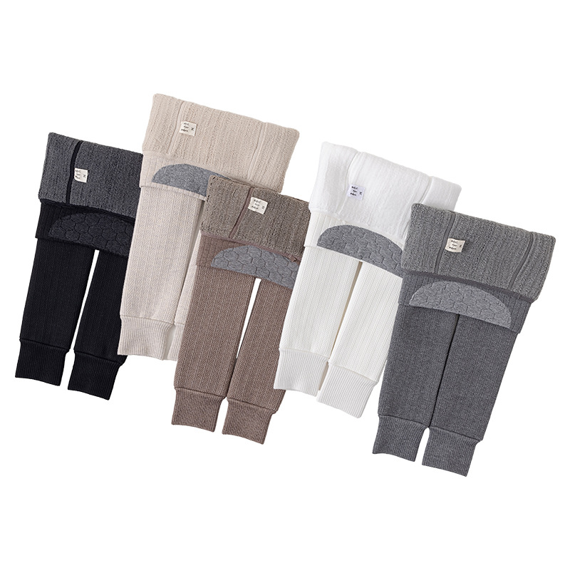 Picture of 1561 children's leggings wholesale 23 autumn and winter fleece-lined thick leggings warm Class A Girls' High Waist cropped pants