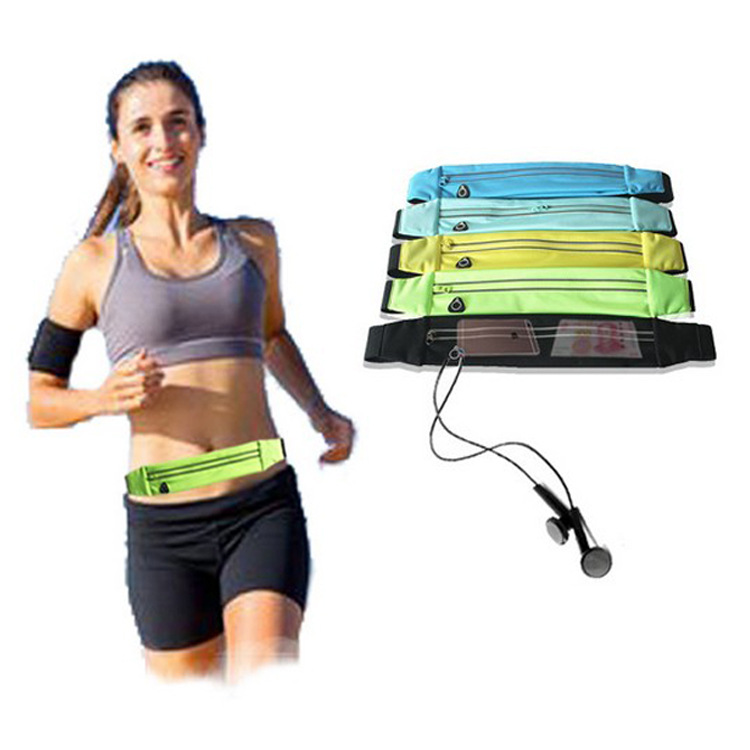 Picture of Multi-functional running sports belt mobile phone waist bag men's work women's summer fashion compact anti-theft invisible elastic