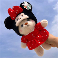 Picture of Factory wholesale wedding throwing interactive doll boutique 8-inch grasping doll plush toy clip Doll Doll batch