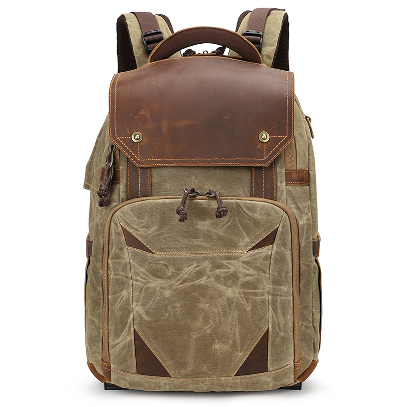 Picture of New Outdoor Liner Photography Bag Shoulder European and American Retro Slr Camera Bag Waterproof Laptop Bag Wholesale