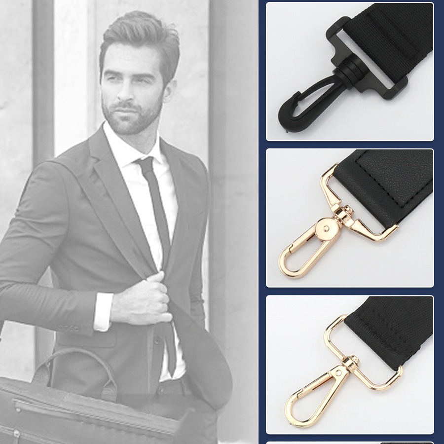 Picture of Men's Bag Shoulder Strap Accessories Men's Computer Bag Single Shoulder Backpack Strap Crossbody Bag Strap Nylon Adjustable Wide Strap