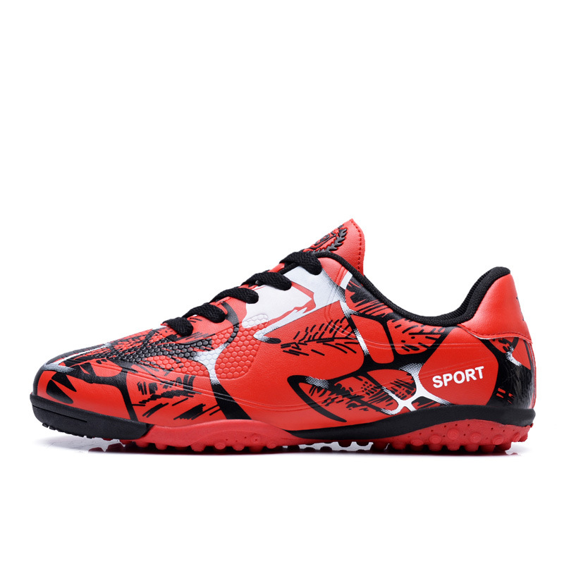 Picture of Youth Spike Training Football Shoes Campus Outdoor Men's and Women's Low-Top Artificial Grass Spikes Competition for Male and Female Students