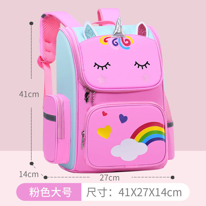 Picture of New elementary school student space schoolbag 8 to 12 years old burden reduction spine protection backpack boys and girls models can be Wholesale