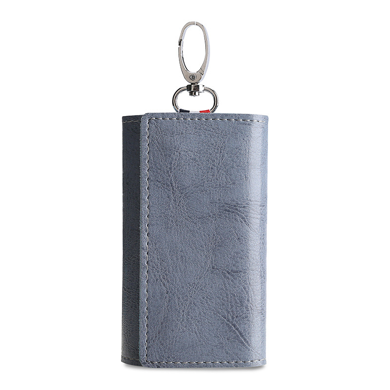Picture of Multi-functional key case card case 2-in -1 super soft PU key case men's and women's waist key protective case key chain