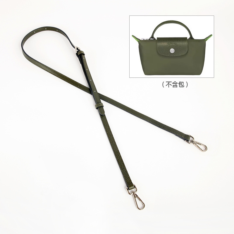 Picture of Mini Dumpling Bag Cowhide Shoulder Strap Punch-Free Crossbody Bag with Mini Adjustable Replacement Genuine Leather Strap