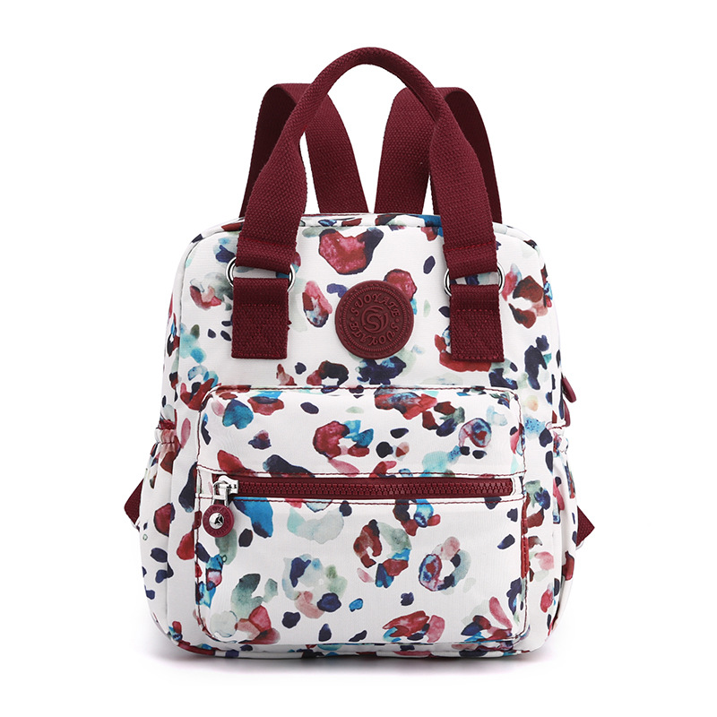 Picture of Simple Schoolbag Printed Backpack High-end Women's Portable Waterproof Backpack Large Capacity Shoulder Bag Cross-Border