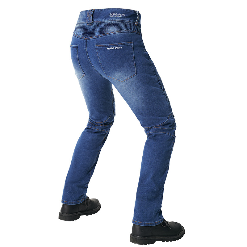 Picture of Factory direct off-road motorcycle riding rider pants motorcycle jeans racing pants anti-fall motorcycle pants with cover