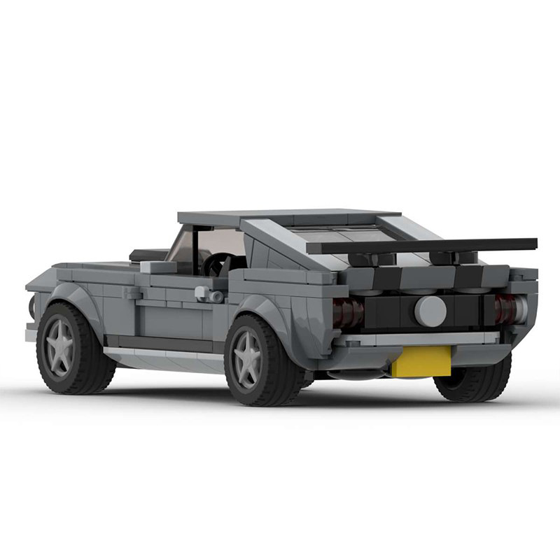 Picture of Cross-Border building blocks Ford wild horse John Wick 8 grid car Boy car MOC car model compatible with Lego