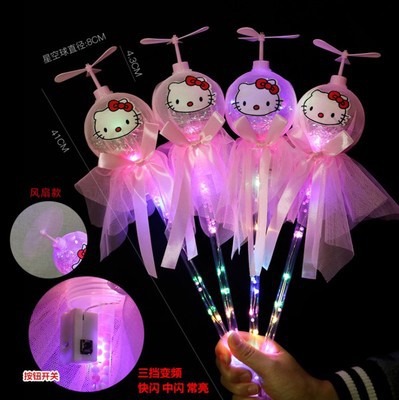 Picture of Douyin's Same Bobo Ball Starry Sky Ball Magic Wand Children's Fairy Wand Toy Glowing Night Market Plaza Hot Selling Wholesale
