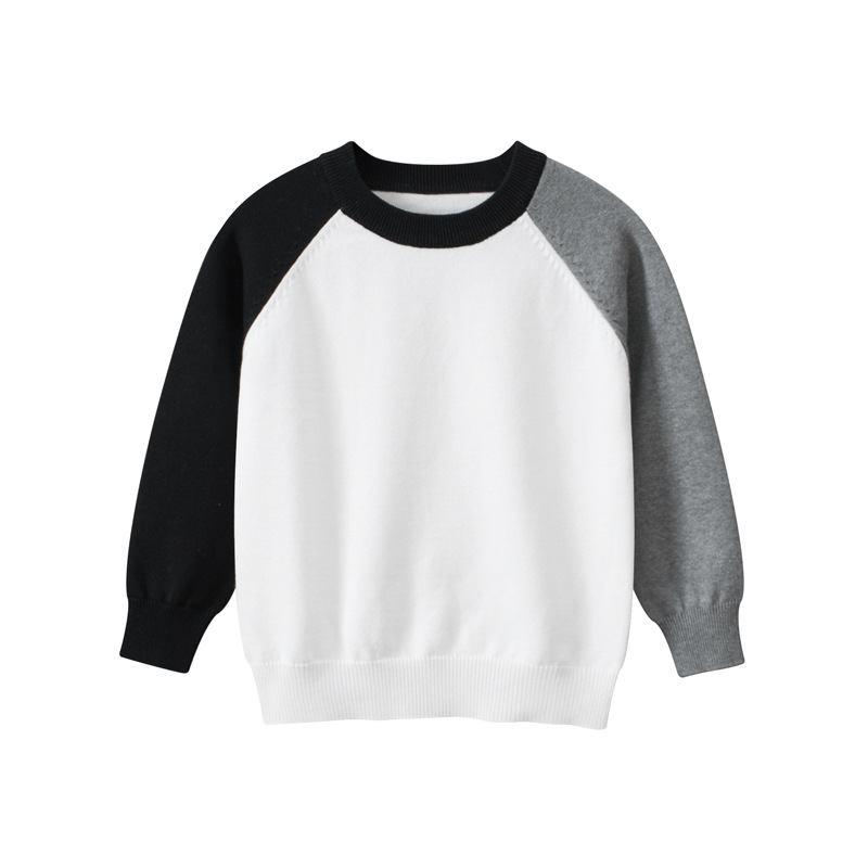 Picture of 27kids Korean version of children's clothing sweater spring new children's clothing sweater men's baby clothes a generation of hair