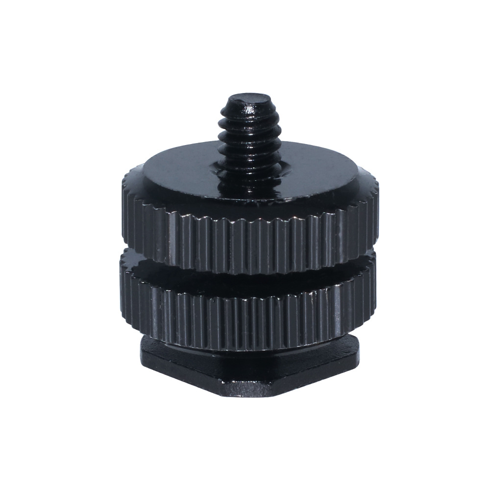 Picture of Hot shoe connection base cold shoe extension rod tripod installation LED video light flash hot shoe cold shoe crossbar
