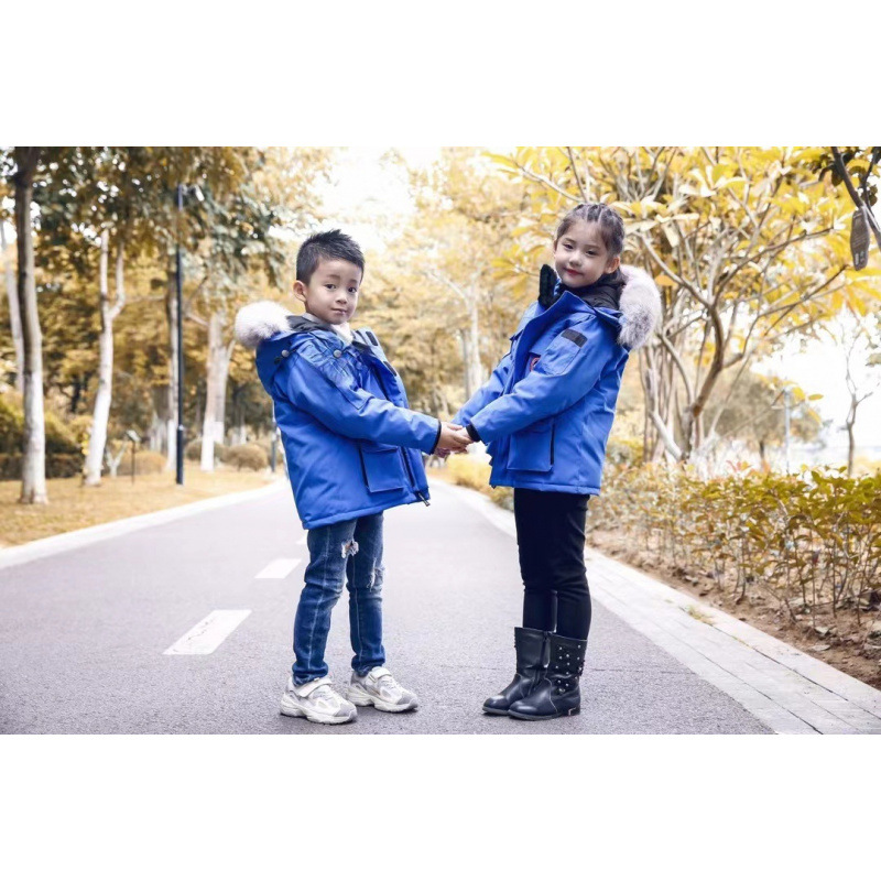 Picture of Big Goose Children's down Jacket C08 Expedition Canadian Parker Boys and Girls Parent-Kids Outdoors Coat 4565Y