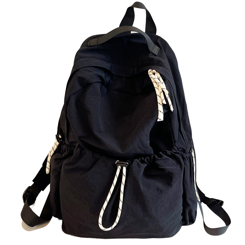 Picture of Lightweight Backpack Women's 2024 New Casual All-match Nylon Travel Backpack Student School Bag Large Capacity