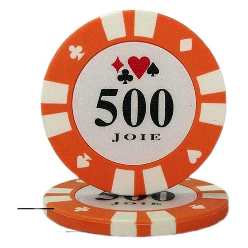 Texas poker chip clay 14g feel heavy without burrs bright colors easy to distinguish