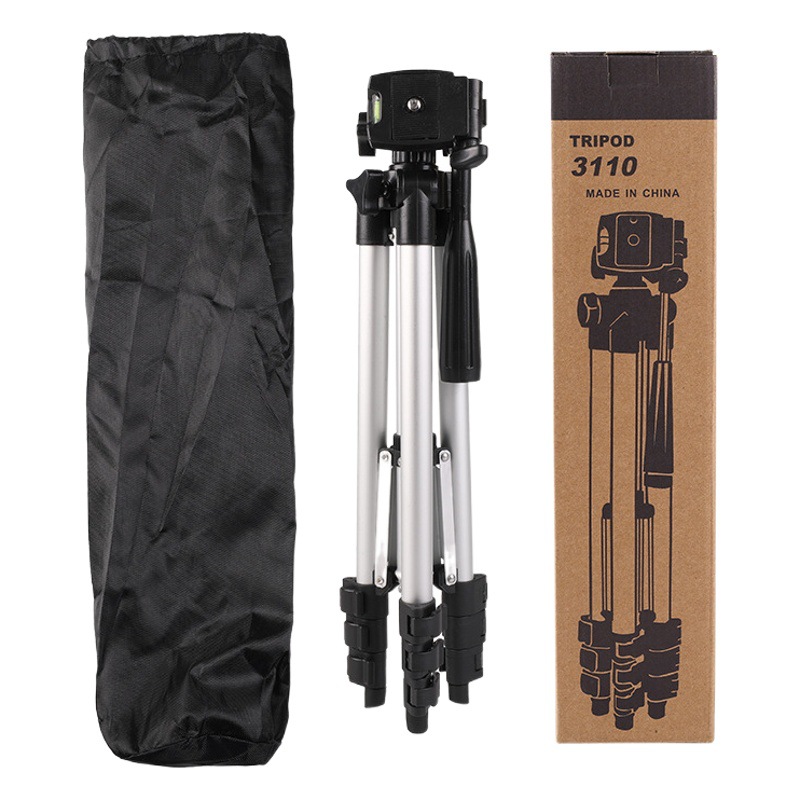 Camera Shooting Tripod Live Broadcast Mobile Phone Holder Floor-Standing Mobile Phone Holder Universal Aluminum Alloy Tripod with Remote Control