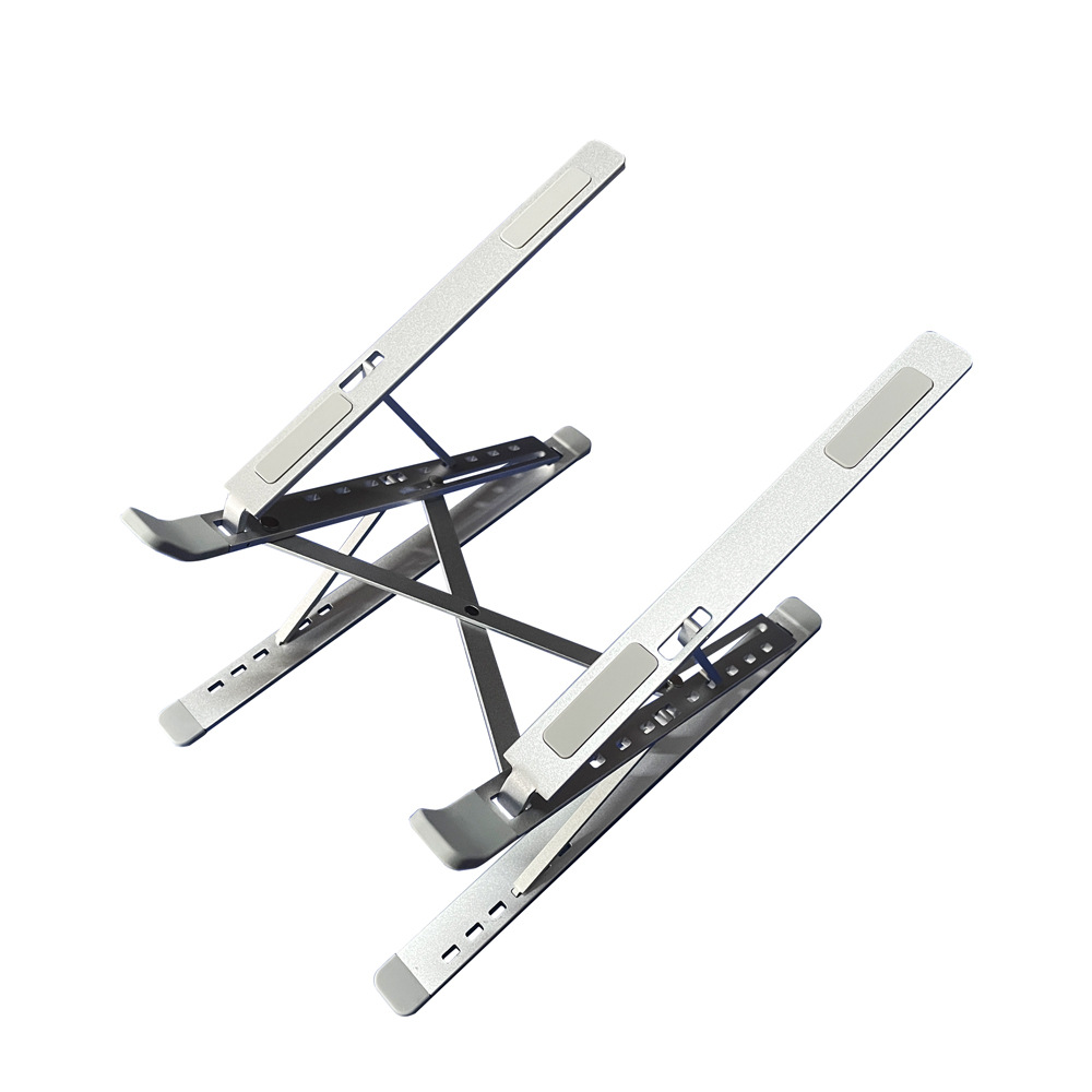Picture of Laptop aluminum alloy bracket tablet computer bracket lifting folding aluminum alloy bracket cooling Computer support