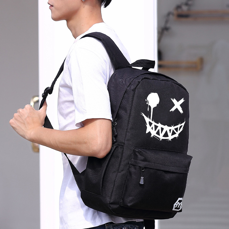 Picture of Backpack Men's Backpack Fashion Trend Korean Style Youth Leisure Primary School Boys Junior High School Schoolbag Children