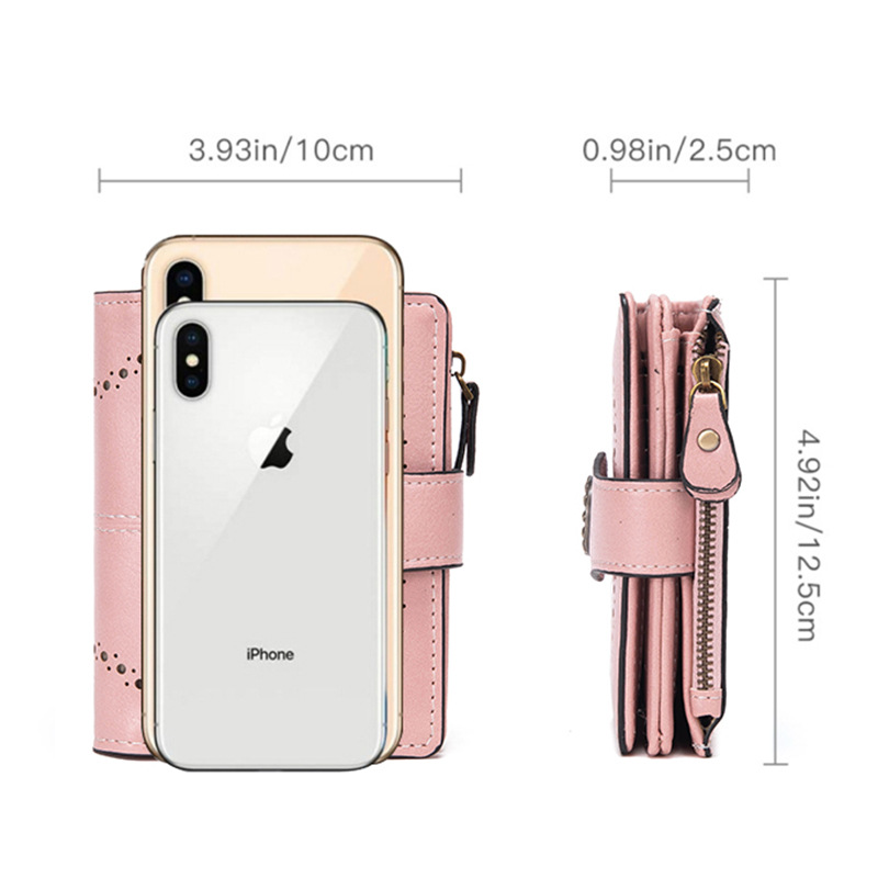 Picture of 2022 New Women's Wallet Women's Short Student Korean Version Multifunctional Mini Coin Purse Driver's License Wallet