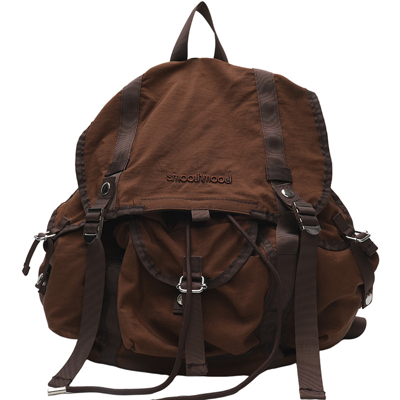 Picture of Schoolbag Korean simple leisure letters large capacity travel backpack 24 new mountaineering bag student shoulder bag wholesale
