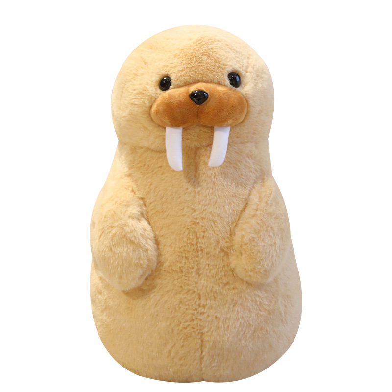 Picture of Bobbi Bear Ocean Series Aquarium Standing Penguin Plush Toy Doll Aquarium Seal Grab Doll Cross Border