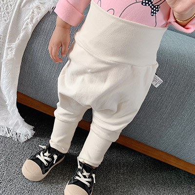 Picture of Clearance No Return No Change Baby High Waist Belly Pants Girls' Large PP Pants Children's Baby Children's Harlan Pants