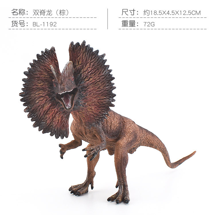Picture of Animal Jurassic Dinosaur Model Series, Simulated Tyrannosaurus Dinosaur World, Various Static Toy Models